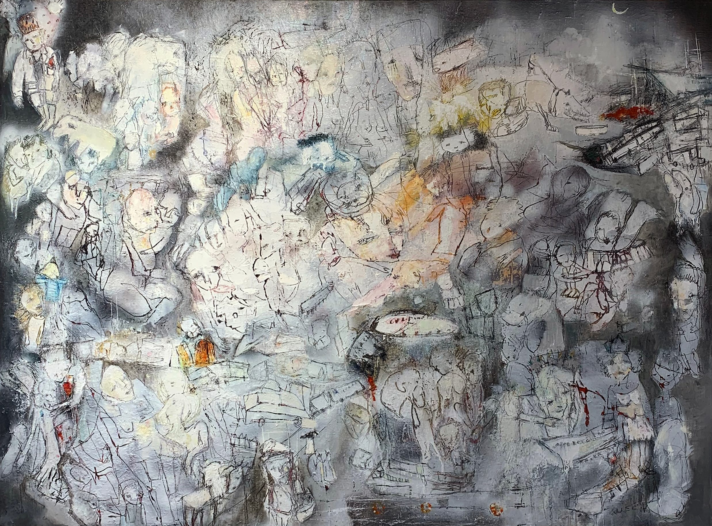 Oblivion / Tuval üzerine yağlıboya / 105 x 135 cm